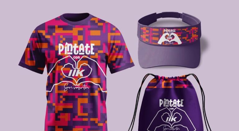 Entrega de kits para la carrera 11K Pintate IDERBOL este
