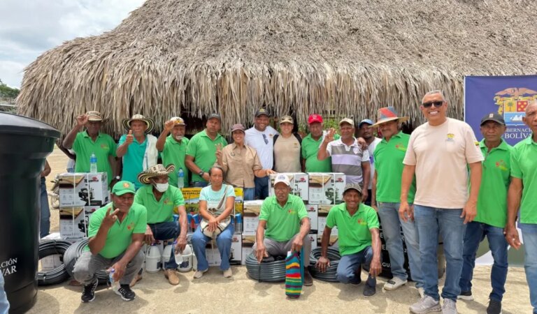 Gobernación apoya a pequeños y medianos ganaderos del norte de Bolívar