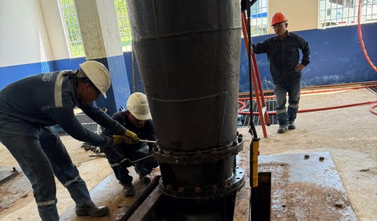 Listado de barrios afectados por la falta de agua debido a trabajos en la Estación de Dolores.