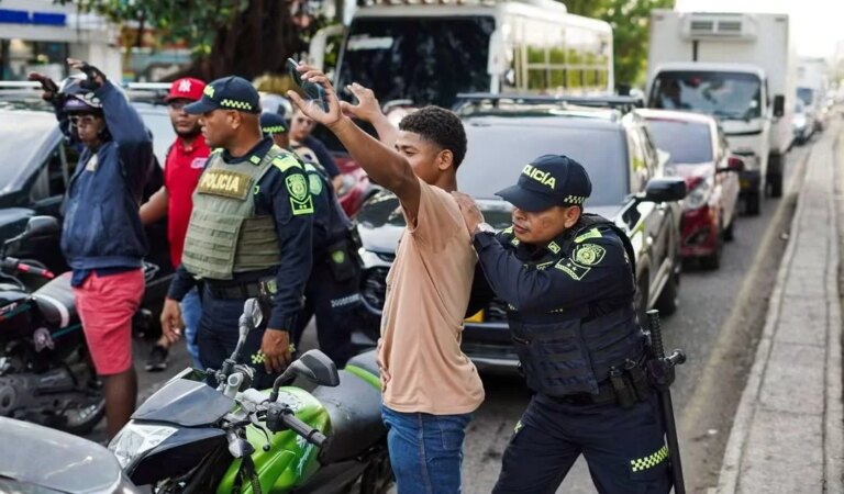 Operativos son realizados por la Policía y la Alcaldía en diversos sectores de Cartagena.