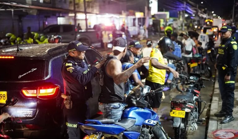 Resultados del “Plan Avispa” en Cartagena: Capturas de personas e incautación de armas