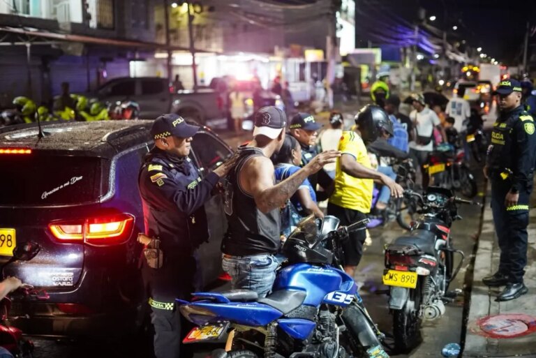 Resultados del Plan Avispa en Cartagena Capturas de personas e
