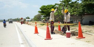 Tramo de Via Perimetral en el 7 de agosto con