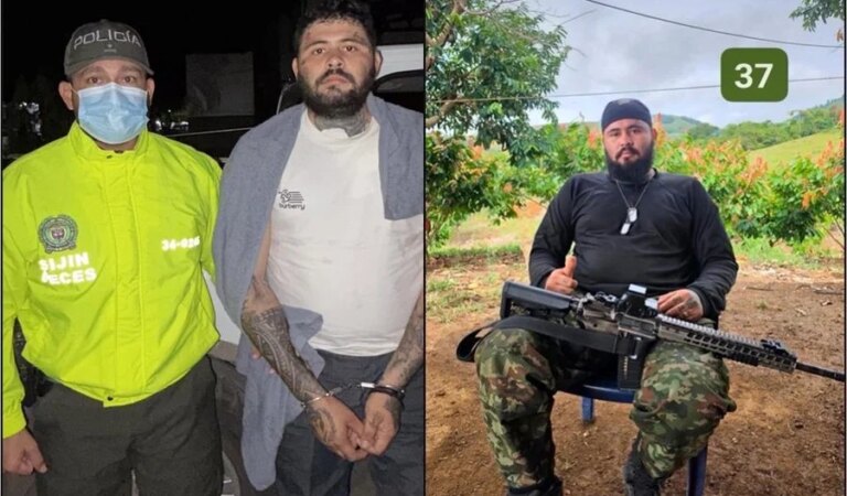 Cabecilla de las disidencias de las FARC en el sur de Bolívar es capturado por la Policía