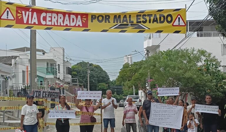 El alcalde Dumek solicita la pavimentación de la Carrera 70 en honor a Blas de Lezo, un barrio muy querido.