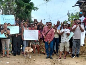 Familias de Cerros de Albornoz solicitan ayuda al alcalde Dumek