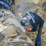 Fuga en tuberia afecta servicio de agua potable al 40