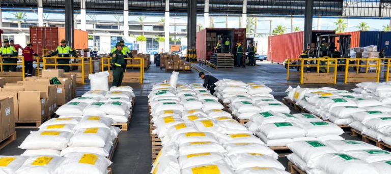 Incautan cargamento de droga valuado en mas de 42000 millones