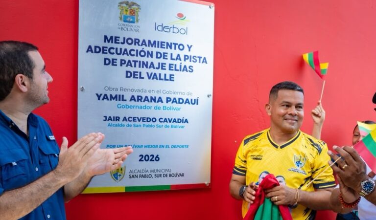 Inversión de más de $6 mil millones en tres escenarios deportivos para el Sur de Bolívar.