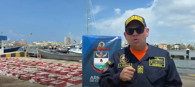 Se decomisan 35 toneladas de cocaina en Cartagena