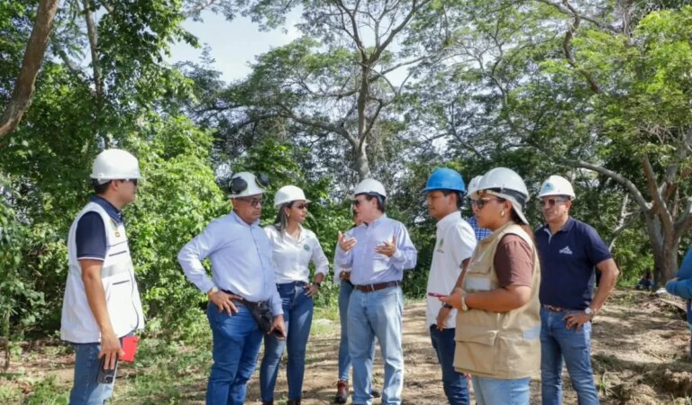 Sistema de captación de agua potable que abastece a Cartagena es inspeccionado